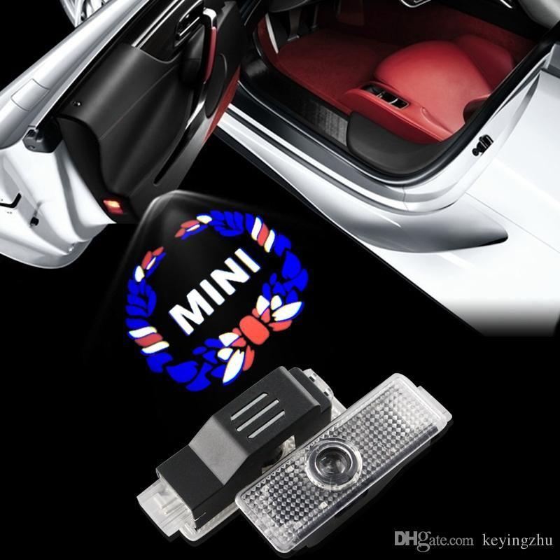 Cool Ghost Logo - Mini Cooper COOL LED Logo Door Light Ghost Shadow Laser