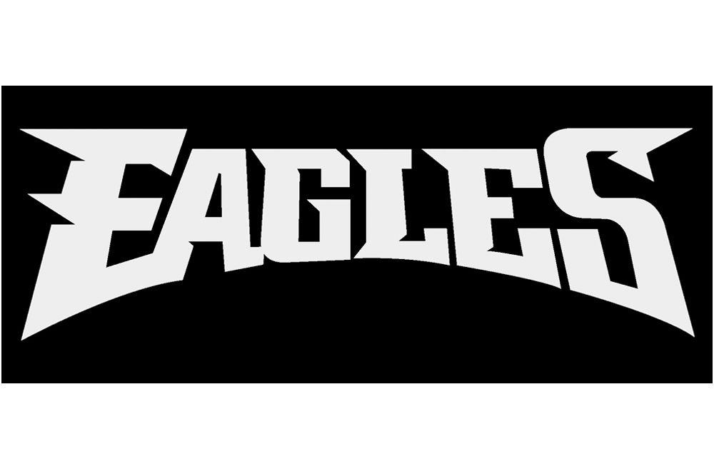 Eagles Name Logo - Wholesale / Bulk Dropshipper Philadelphia Eagles Text Logo Window ...