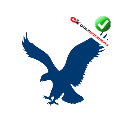 Eagles Name Logo - Blue eagle Logos