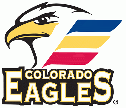 Eagles Name Logo - Colorado Eagles Primary Logo - American Hockey League (AHL) - Chris ...