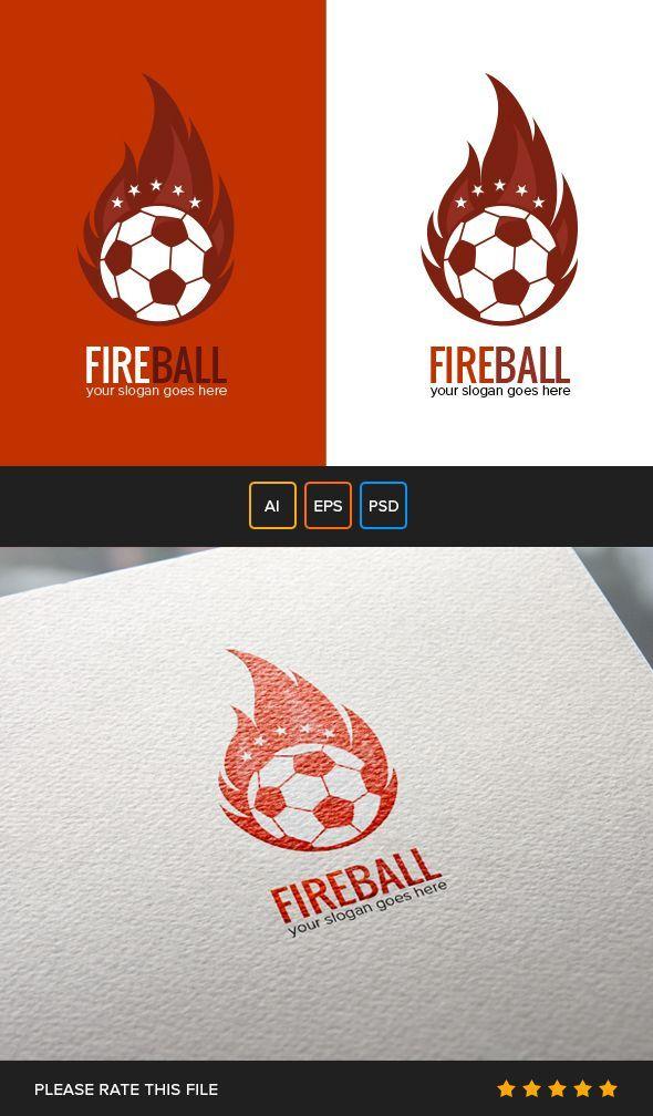 Fireball Logo - Fireball Logo | My portfolio | Logos, Logo templates, Circle logo design