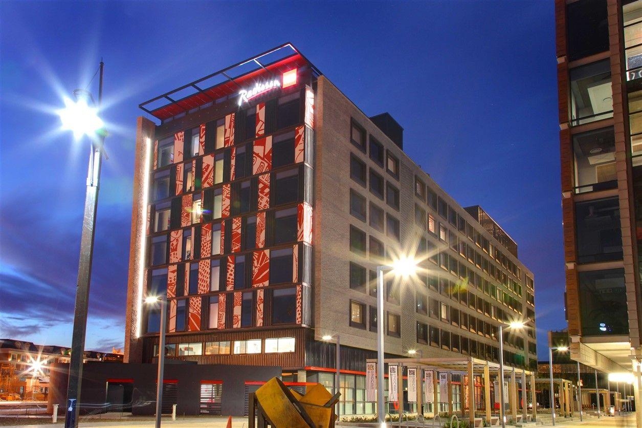 Red and Green Hotel Logo - Radisson RED, the first South African hotel to get 5 Star green ...