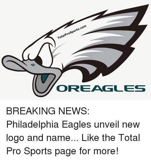 Eagles Name Logo - SP OREAGLES BREAKING NEWS Philadelphia Eagles Unveil New Logo and ...
