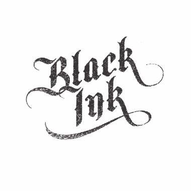 Black Word Logo - CF Napa Brand Design - Black Ink Wine Logo Design Thumbnail - CF ...
