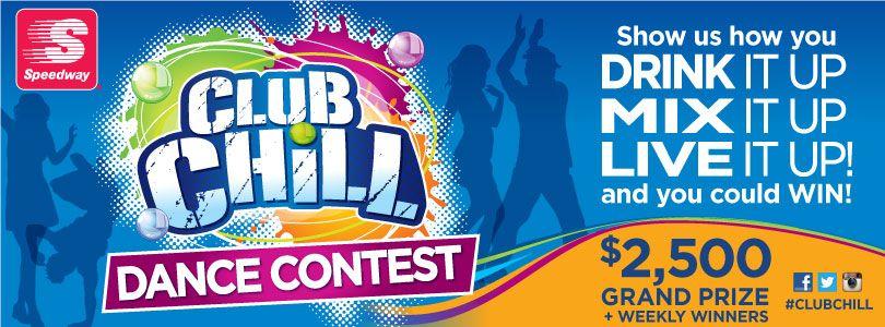 Club Chill Logo - Melissa -- Speedway Dance Contest -- Show us your moves!