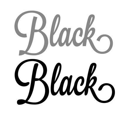 Black Word Logo