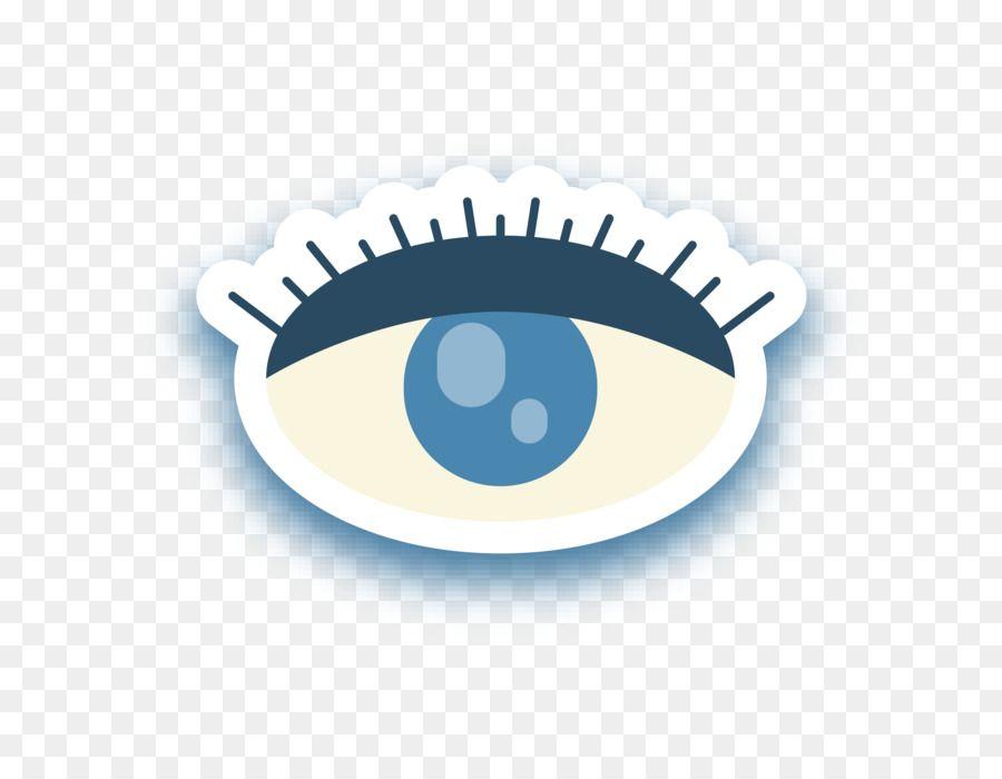 Cute Transparent Logo - Logo Eye - Cartoon cute eyes png download - 4700*3625 - Free ...