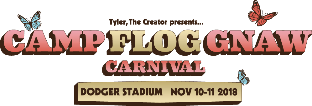 Tyler the Creator Logo - Camp Flog Gnaw Carnival