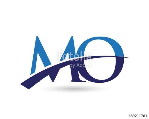 MO Logo - MO Logo Letter Swoosh Stock Image And Royalty Free Vector Files