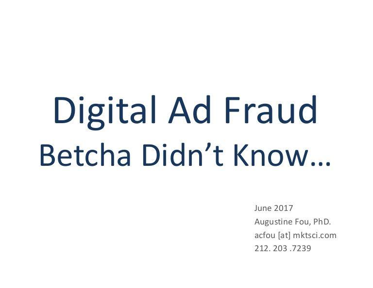 Admeta Logo - Digital Ad Fraud - Betcha Didn't Know