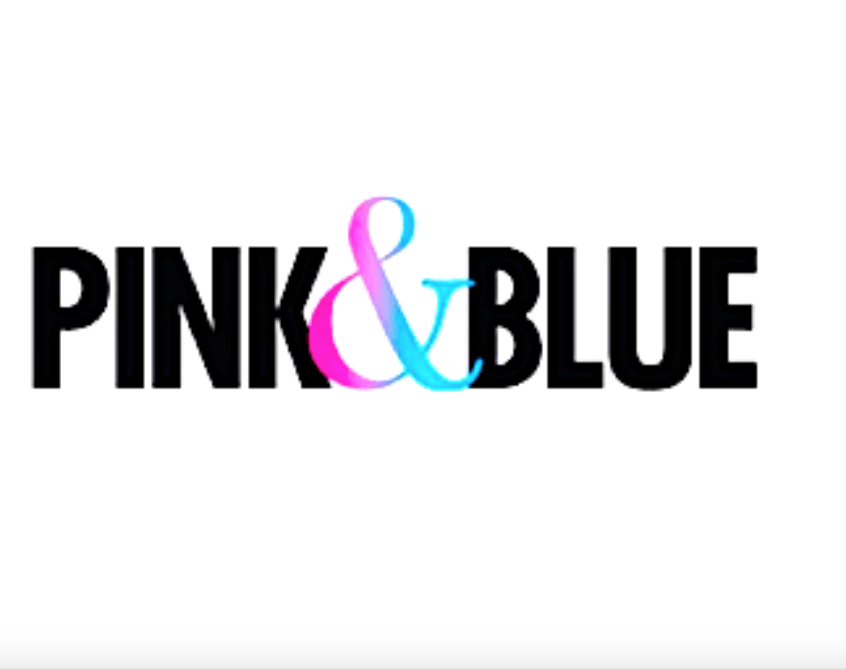Pink and Blue Logo - beauty Archives and Blue Magazine