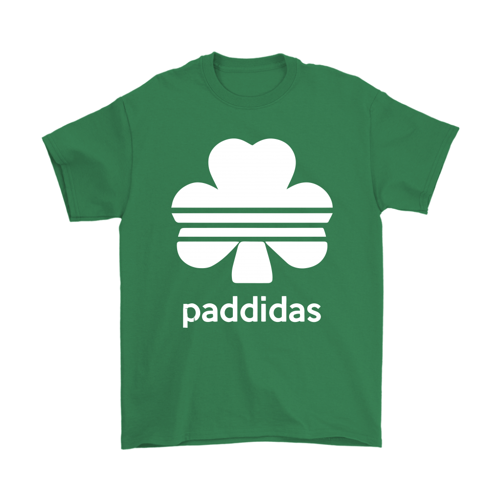 Funny Saint Logo - Paddidas Funny Adidas Logo Saint Patrick's Day Shirts