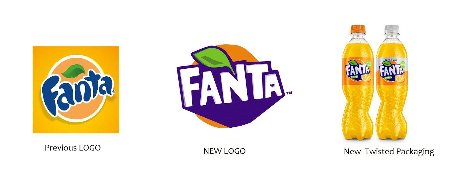 Old Fanta Logo - Fanta gets a New Logo and Twisted Packaging