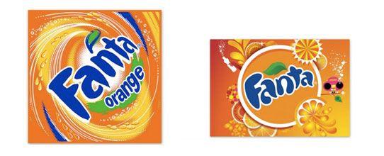 Old Fanta Logo - NEW FONT LOGO FANTA