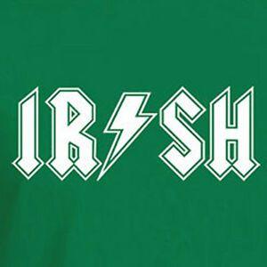 Funny Saint Logo - IRISH ROCK Funny St Patrick's day Celtic band ACDC Saint parody ...