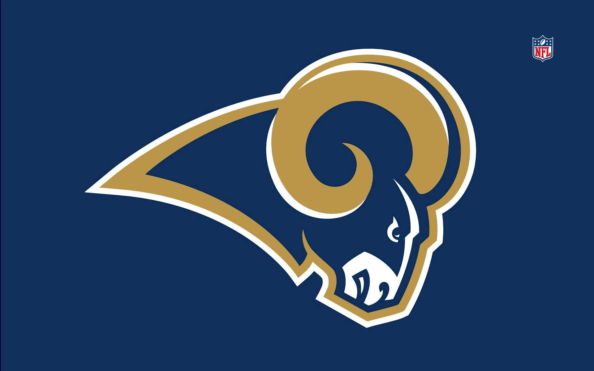 Funny Saint Logo - NFL St Louis Rams Logo Blue Back 1920x1200 WIDE NFL / Saint Louis Rams