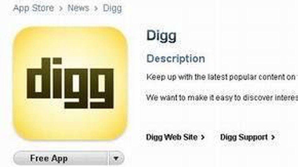Digg App Logo - Digg's iPhone App Is Now Available