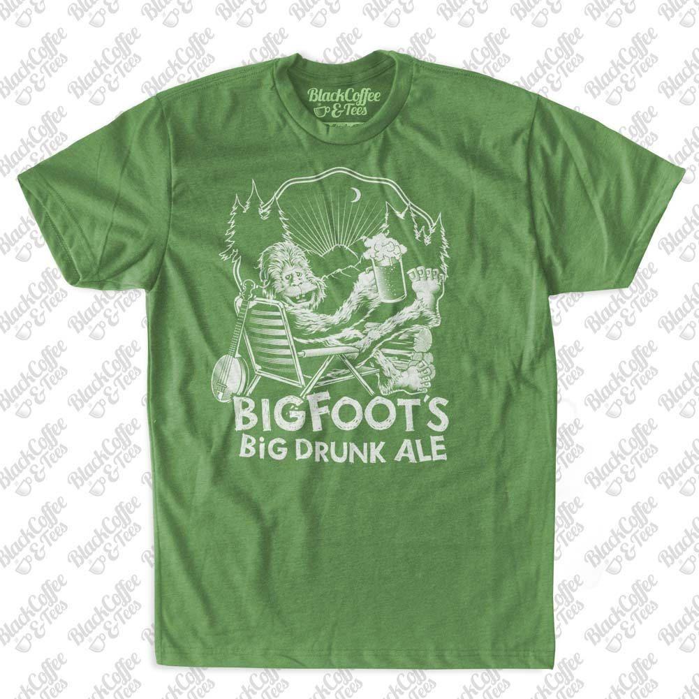 Funny Saint Logo - Funny Saint Patrick's Day Green Shirt! Mens Shirt -Bigfoot
