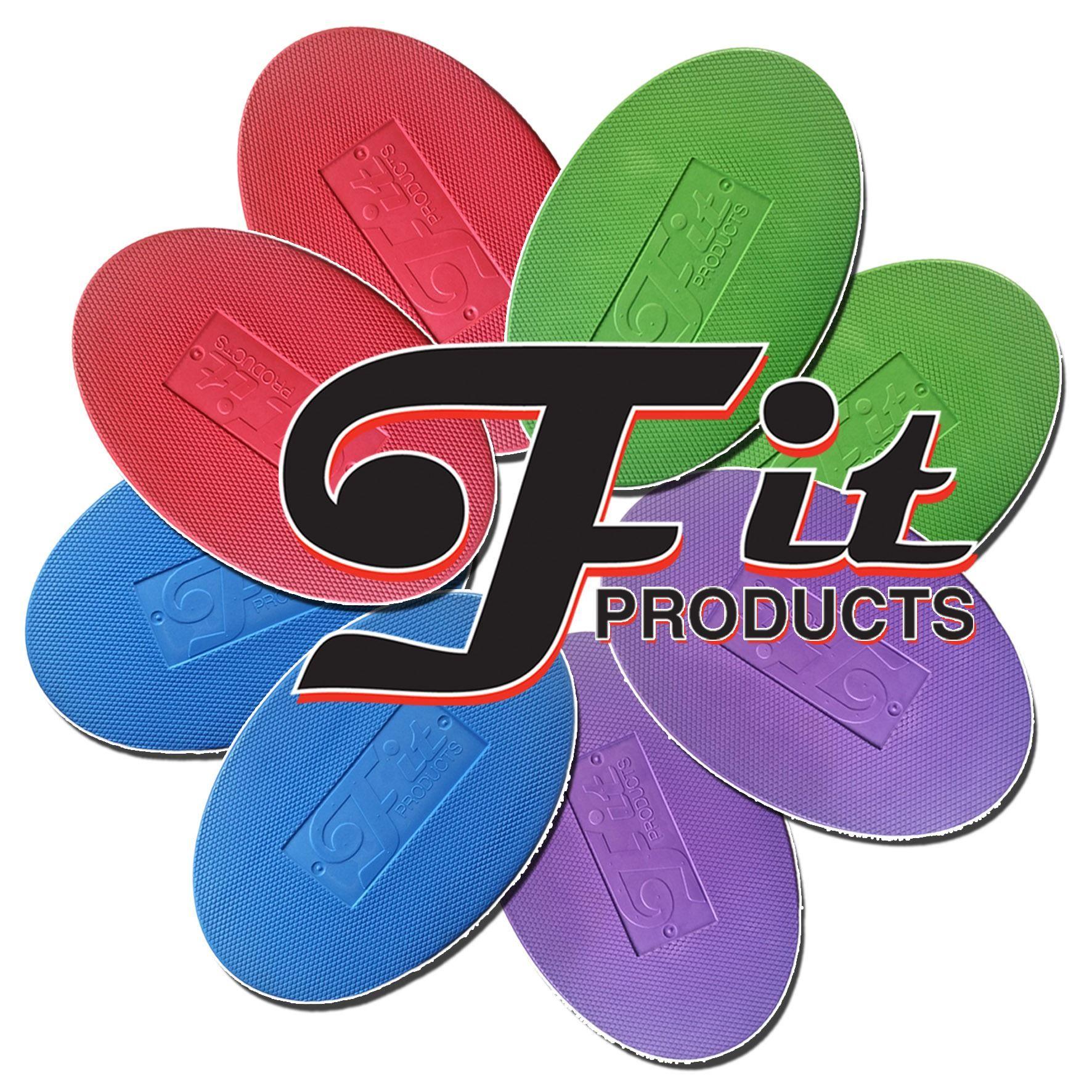 Purple Oval Logo - FitProducts. Purple Oval Balance Pads