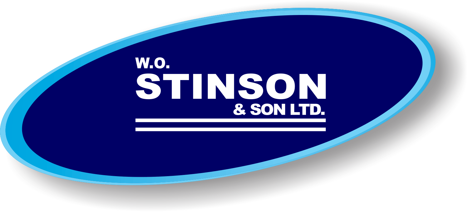Purple Oval Logo - WO Stinson. Stinson Vector Oval Logo