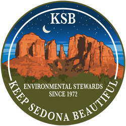 Arizona Red Rocks Logo - Keep Sedona Beautiful Stewards Since 1972