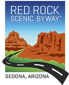 Arizona Red Rocks Logo - Sedona's All American Red Rock Scenic Road To Sedona's Red