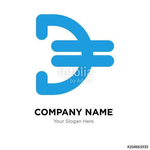 Colorful Jordan Logo - Jordan currency company logo design template, colorful vector icon