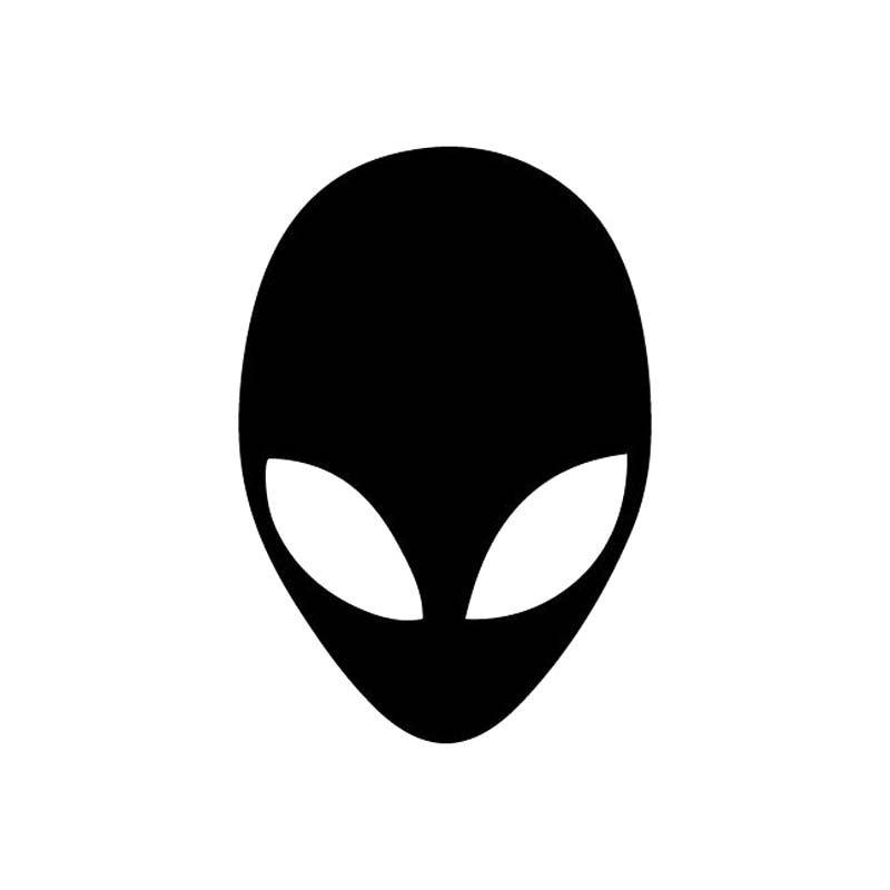 Black and White Alien Logo - Detail Feedback Questions about 9.6cm*14cm Alien Head Bardian Vinyl