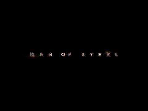 Man of Steel Title Logo - Video: New Man of Steel CG Animated Title and Logo - Movienewz.com