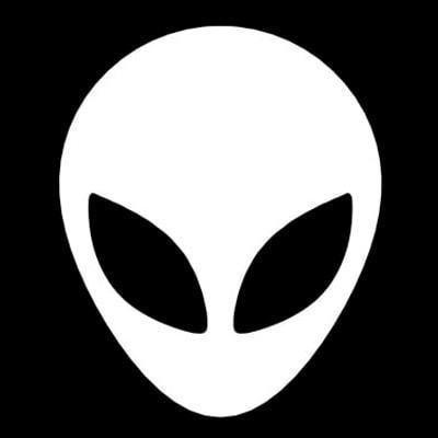 Black and White Alien Logo - UFO & Alien News Sightings, Evidence, & Videos