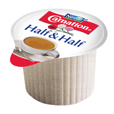 Coffe Cream Cup with Logo - Carnation Half & Half Liquid Creamer Singles .304 fl oz | Nestlé ...