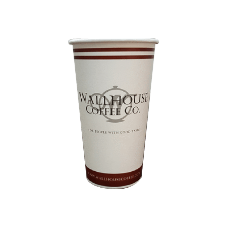 Coffe Cream Cup with Logo - Wholesale Coffee Cups - Buy in Bulk - CarryOut Supplies