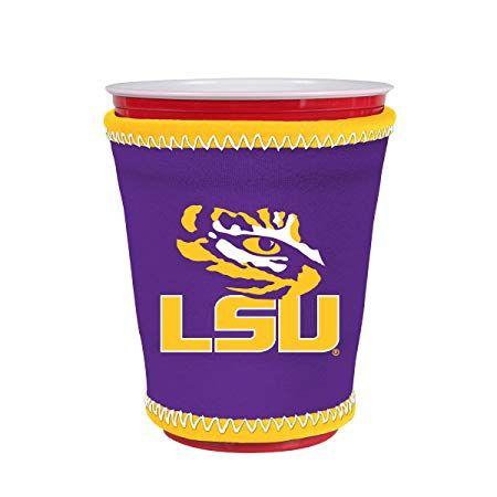 Coffe Cream Cup with Logo - Coolie Junction Ncaa Logo Coolie Cup Holder Sleeve Fitting Plastic