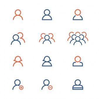 3 Blue People Icon Logo - People Vectors, Photo and PSD files