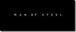 Man of Steel Title Logo - From the Sidelines: Man of Steel (2013) Review