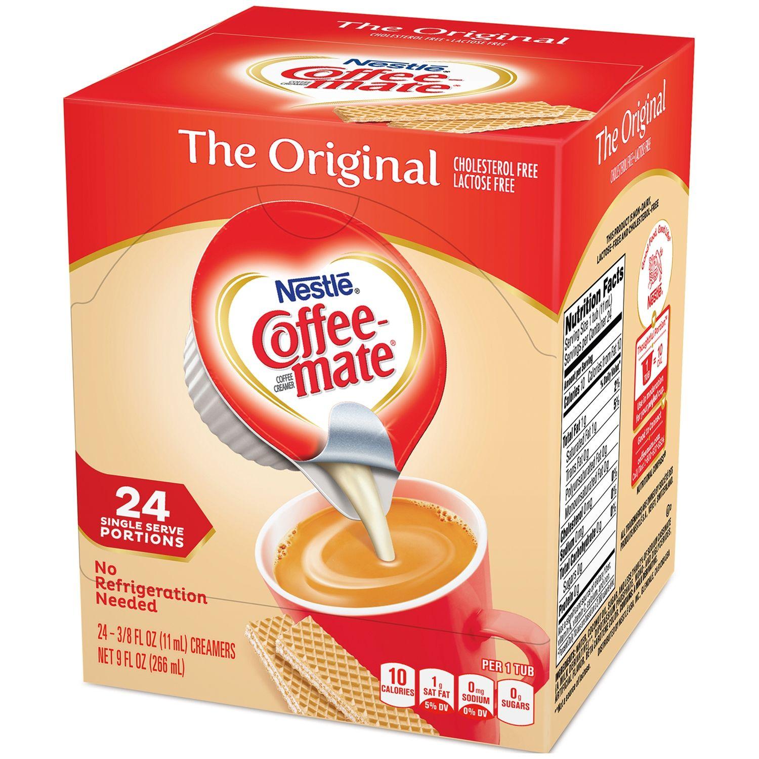 Coffe Cream Cup with Logo - Nestle Coffee Mate The Original Liquid Coffee Creamer 24 Ct Tubs
