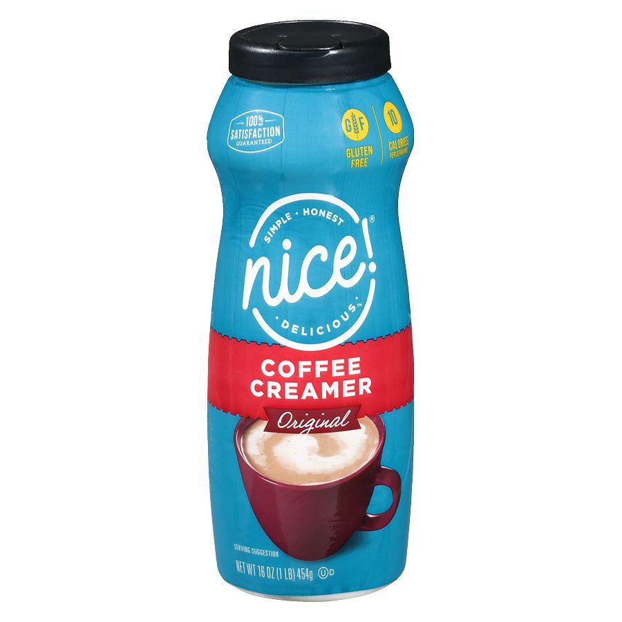 Coffe Cream Cup with Logo - Nice! Non Dairy Coffee Creamer Original
