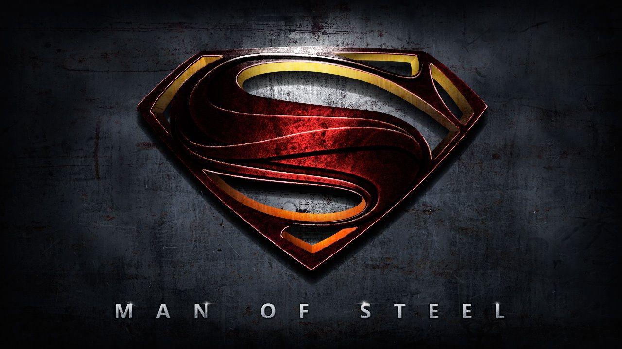 Man of Steel Title Logo - MAN OF STEEL