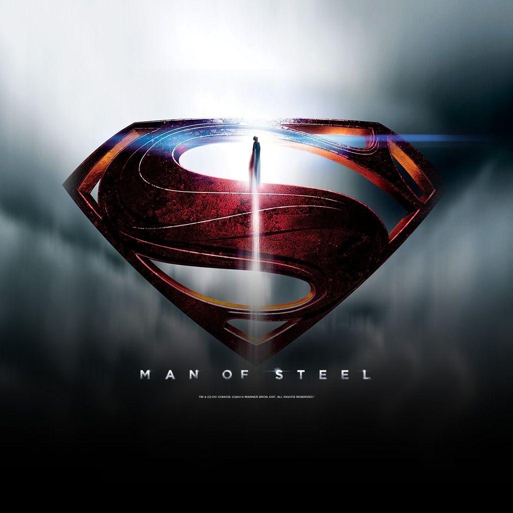 Man of Steel Title Logo - Superman A Man of Steel: Man Of Steel iphone Wallpaper. Man Of