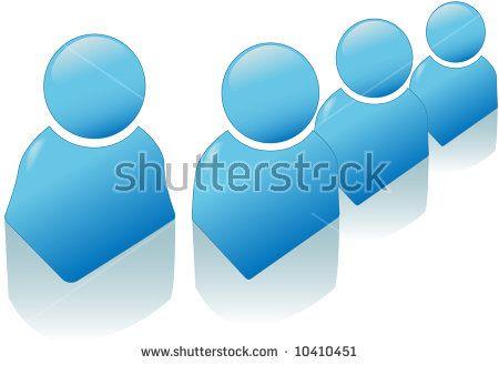 3 Blue People Icon Logo - 14 Best Photos of Logo With Blue People Icon - Blue Square Logo with ...