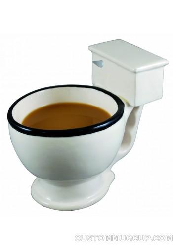 Coffe Cream Cup with Logo - Personalized mug Funny Toilet Mug creative ceramic mug ice cream ...