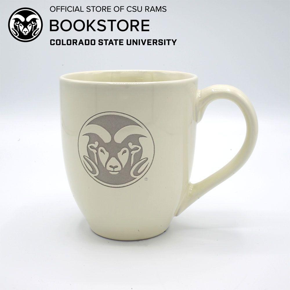 Coffe Cream Cup with Logo - CSU Bookstore