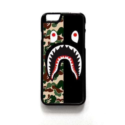 Supreme BAPE Shark Logo - Supreme Bape Shark iPhone 8 Case, Cover Samsung galaxy S9 and more