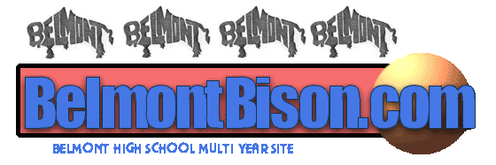 Belmont Bison Logo - Belmont High School – bison