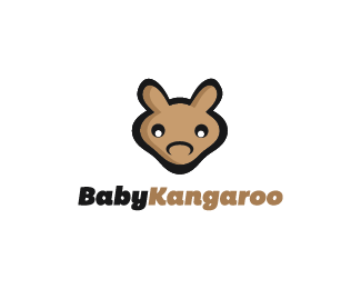 Baby Kangaroo Logo - Baby Kangaroo Designed by SimplePixelSL | BrandCrowd