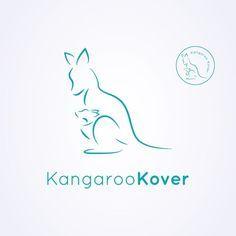 Baby Kangaroo Logo - 35 Best Kangaroo logo images | Kangaroo logo, Brochure template, Charts