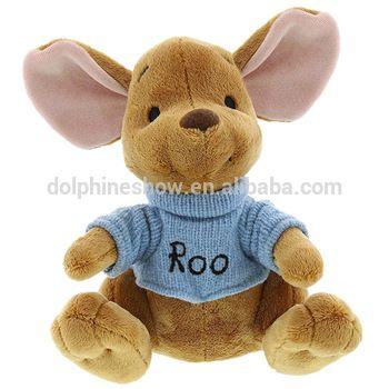 Baby Kangaroo Logo - European Standard Cute Stuffed Animal Baby Kangaroo Plush Toy With ...