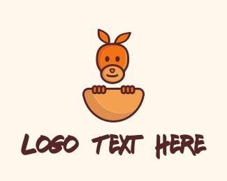 Baby Kangaroo Logo - Cute Logo Designs | Make A Cute Logo | Page 15 | BrandCrowd