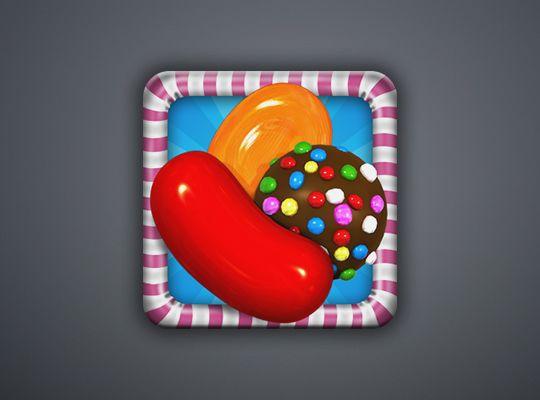 Candy Crush App Logo - Candy Crush Saga App Logo , Icon Design