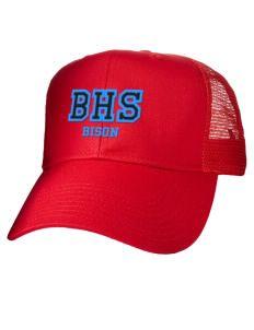 Belmont Bison Logo - Belmont High School Bison Hats